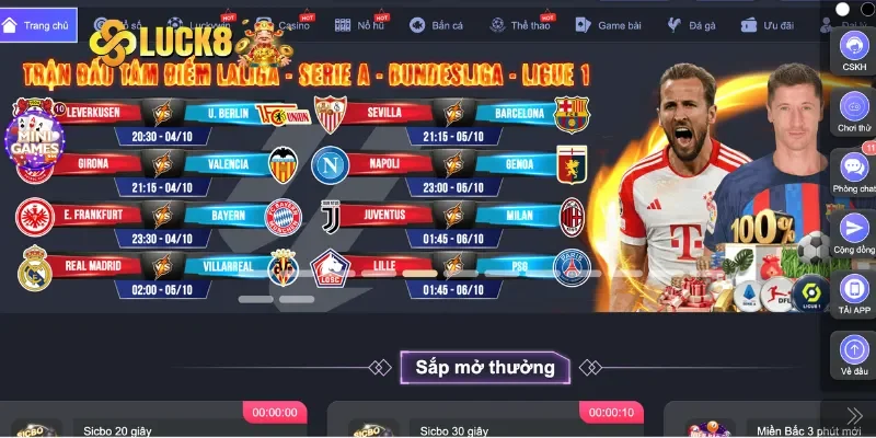 Tổng quan về sân cược LUCK8